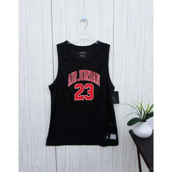 SIZE LARGE NIKE JORDAN 23 BLACK RED BLUE AJ1140-010 BASKETBALL - Picture 1 of 3